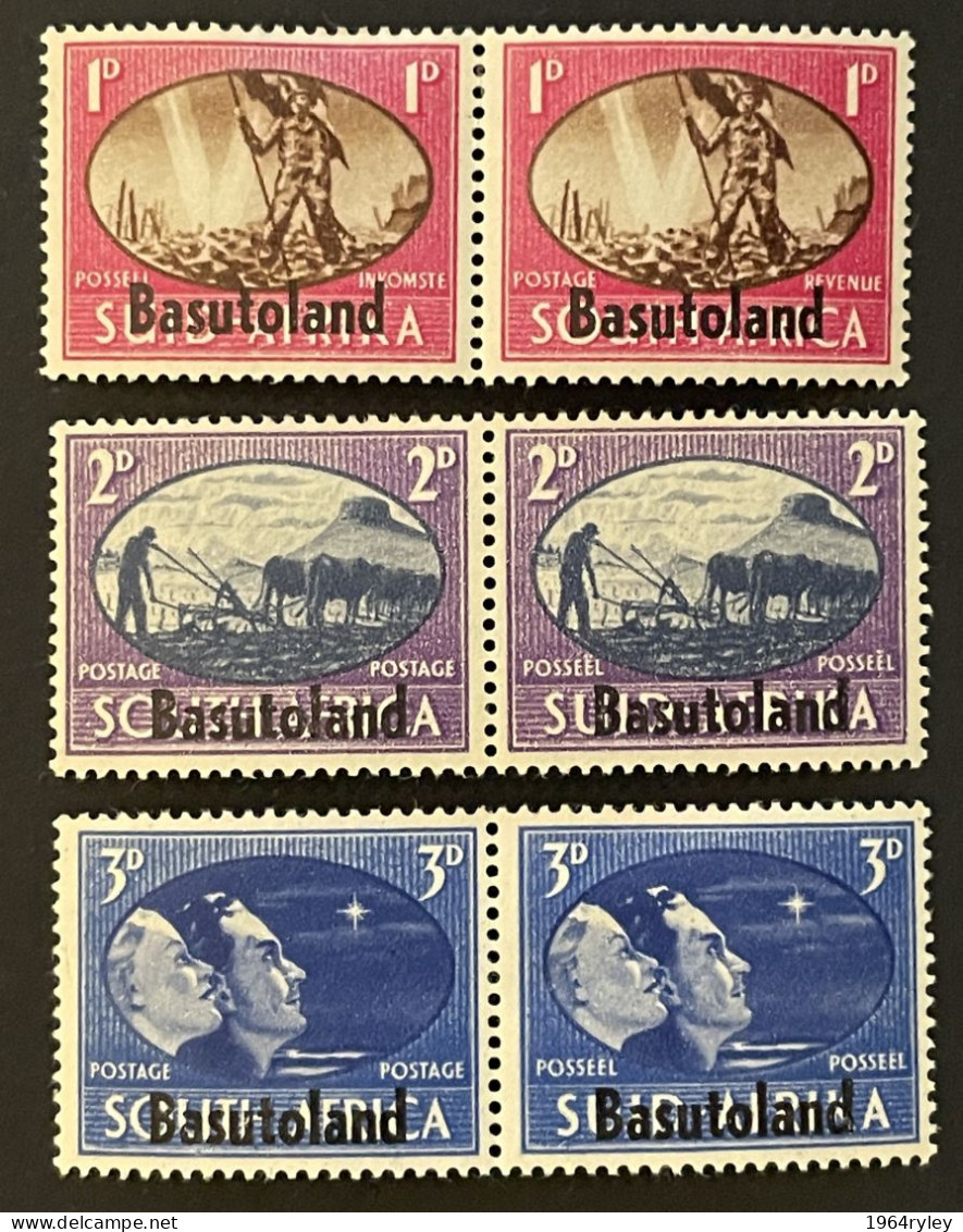 BASUTOLAND - MH* - 1946 - # 29/34 - 1933-1964 Kolonie Van De Kroon