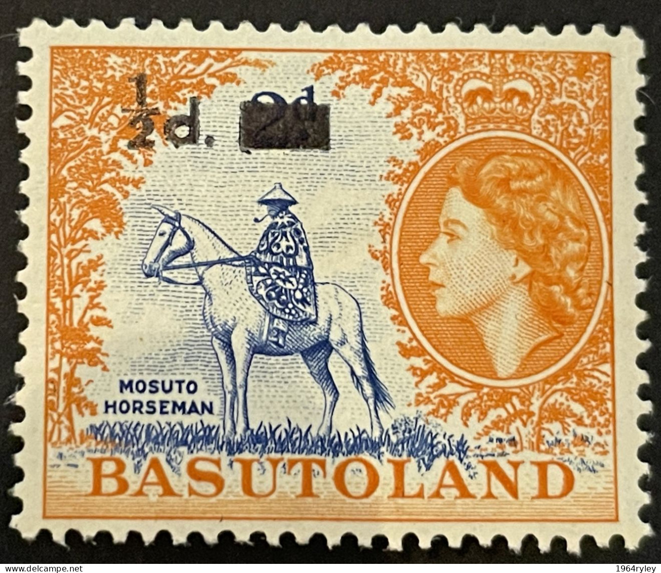 BASUTOLAND - MH* - 1959 - #  57 - 1933-1964 Colonia Británica