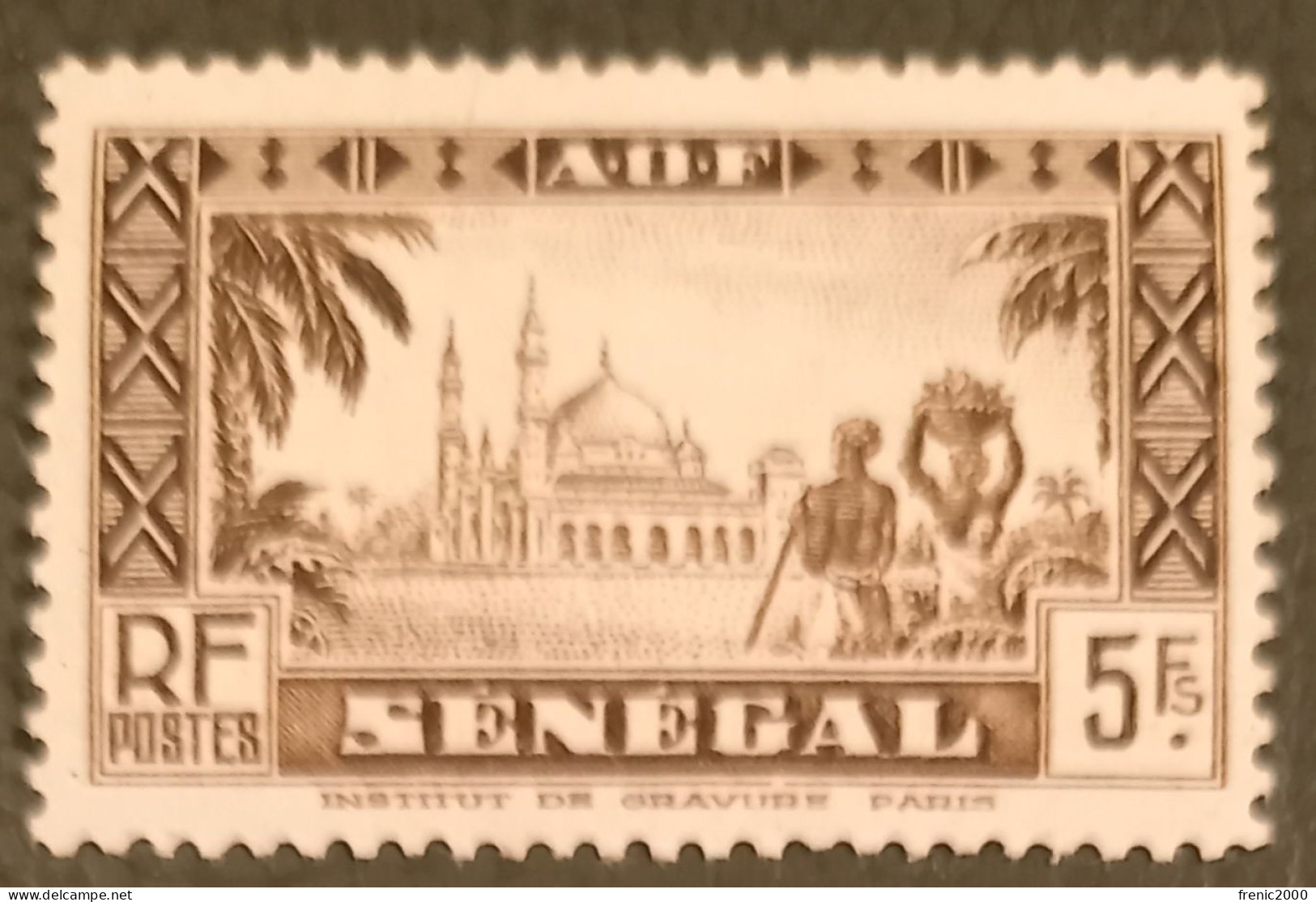 TC 153 - Sénégal N° 135* Charnière - Nuovi