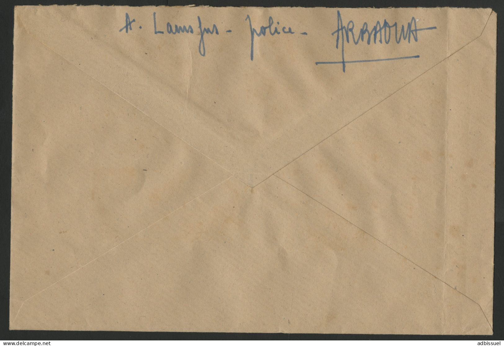 C. à D. Convoyeur De Ligne TANGER A FEZ En 1942 Voir Description - Storia Postale