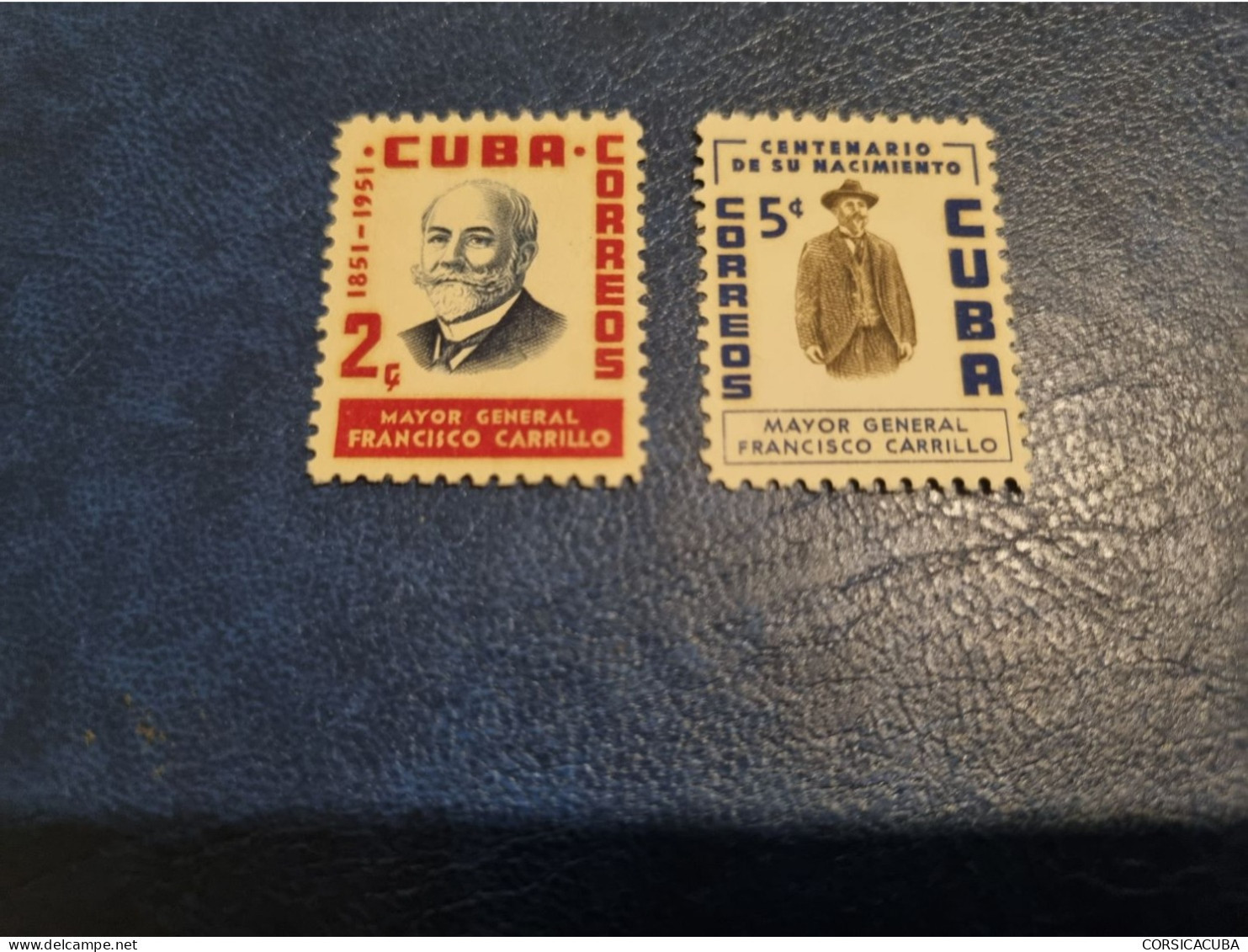 CUBA  NEUF  1955    FRANCISCO  CARILLO     //  PARFAIT  ETAT  //  1er  CHOIX  // - Nuovi
