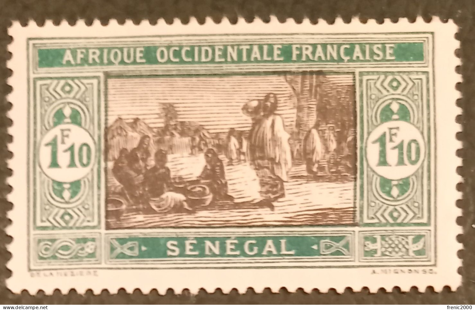TC 155 - Sénégal N° 107* Charnière Légère - Ongebruikt