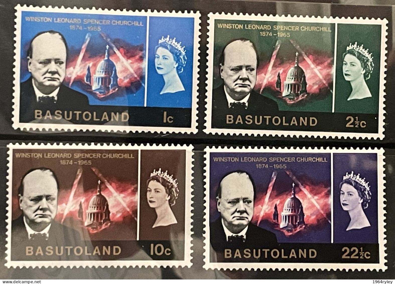 BASUTOLAND - MnH** - 1966 - # 102/105 - 1933-1964 Kronenkolonie