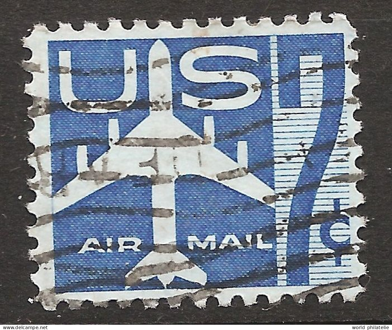 Etats-Unis D'Amérique USA 1958 N° PA 50 Iso O Avion, Aviation, Courant, Quadrimoteur, Douglas, DC-4 - Used Stamps
