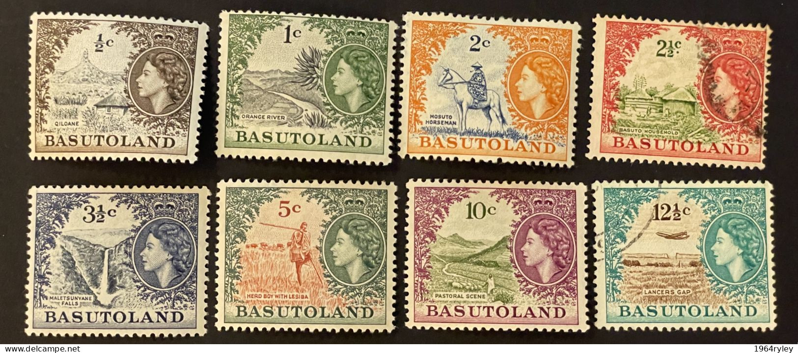 BASUTOLAND - M/U - 1961 - # 72/79 - 1933-1964 Colonie Britannique