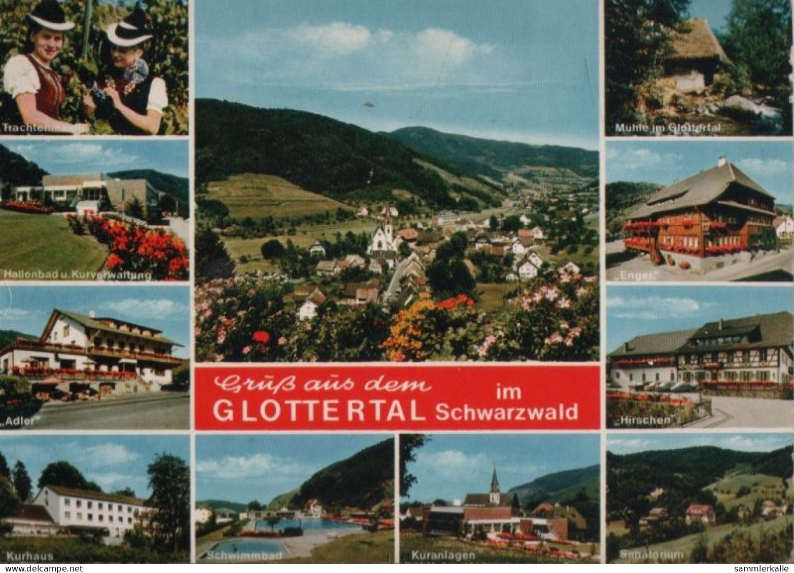 48642 - Glottertal - 11 Teilbilder - 1977 - Glottertal