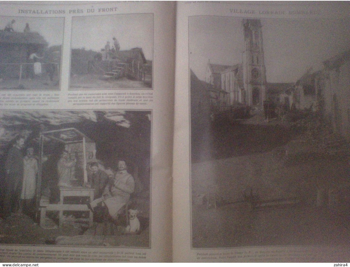 Pays De France N°47 Fourneau D Mine Roi Albert 1er Marin Anglais Lorraine Voëvre Avion Fillette Alsacienne Aviatik Paris - Guerra 1914-18