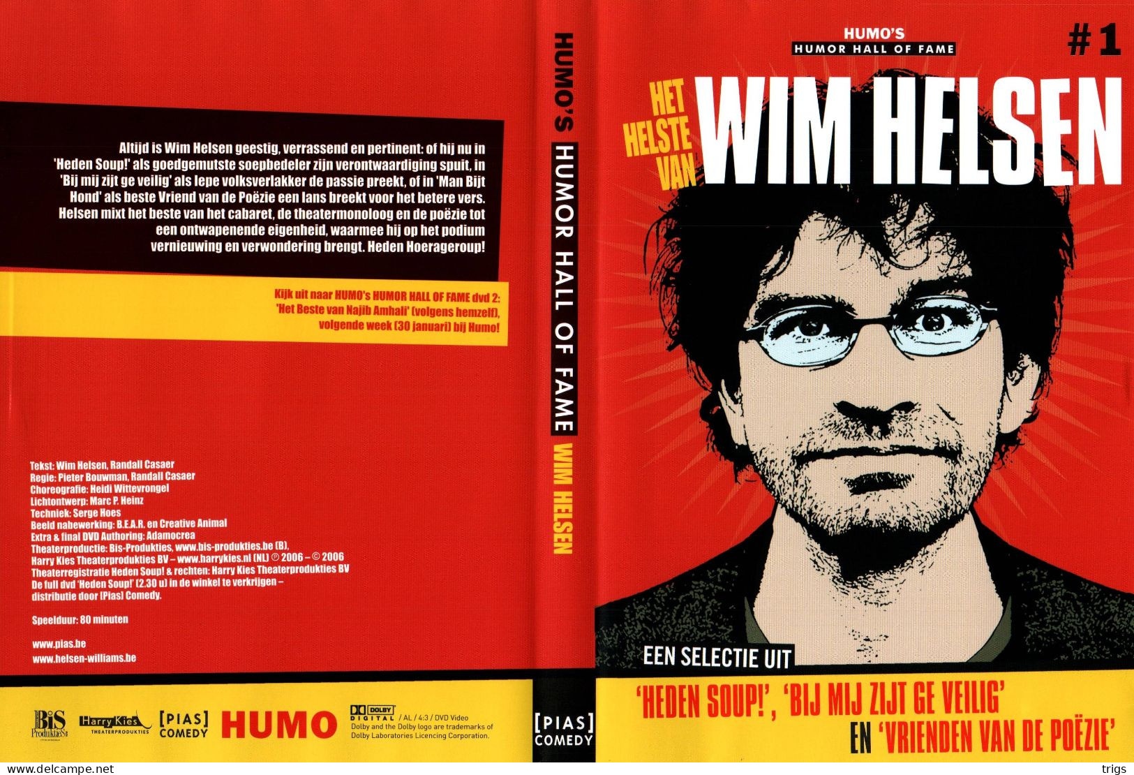 DVD - Het Beste Van Wim Helsen - Komedie