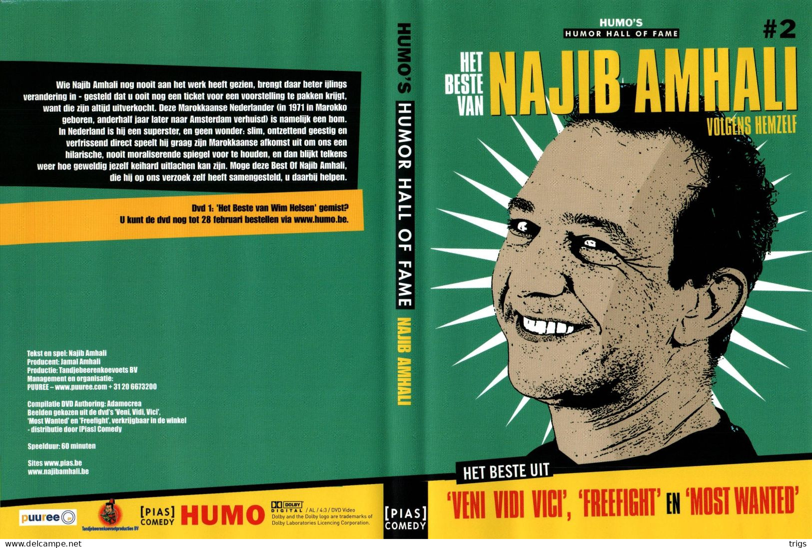 DVD - Het Beste Van Najib Amhali - Cómedia