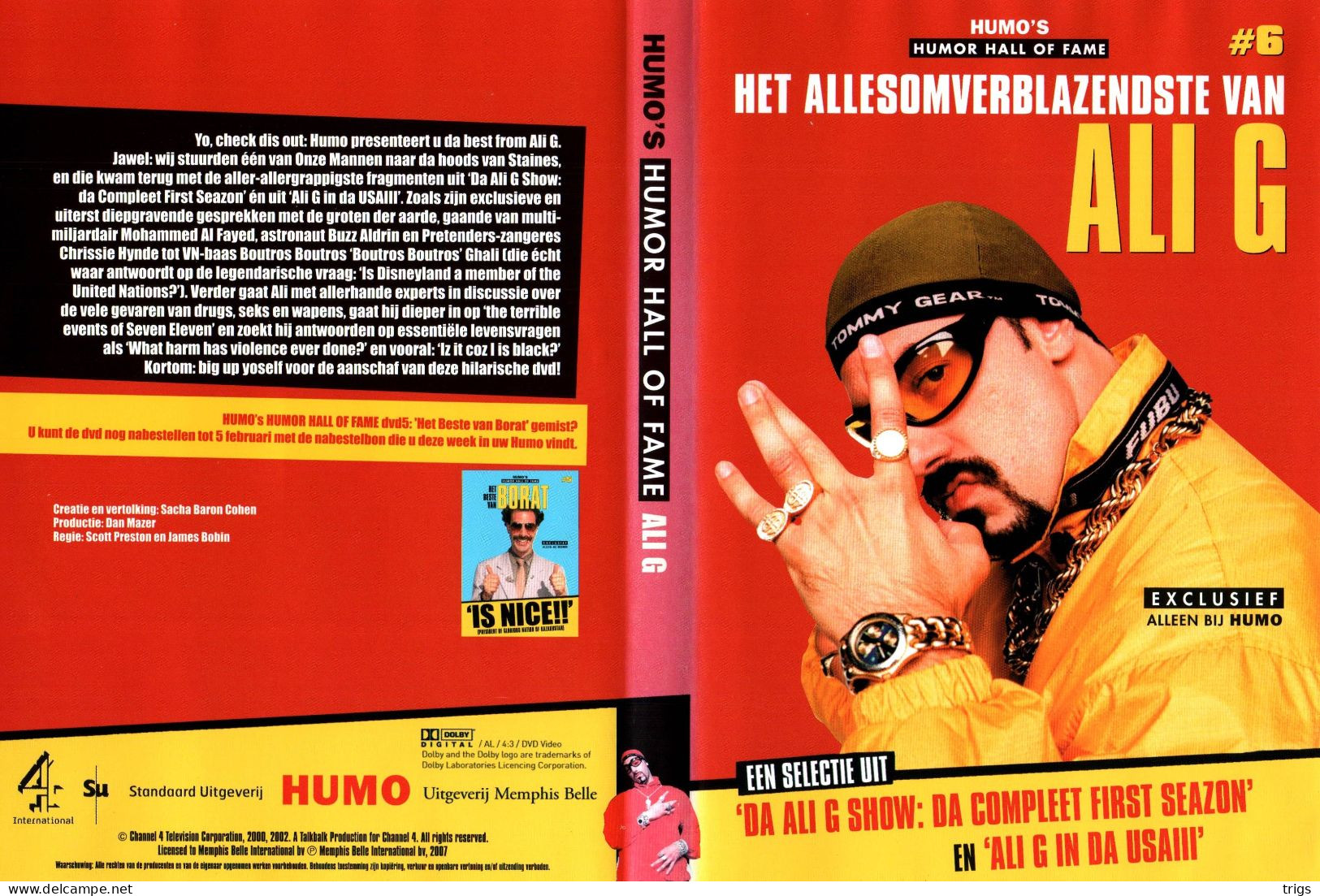 DVD - Het Allesomverblazendste Van Ali G - Comedy