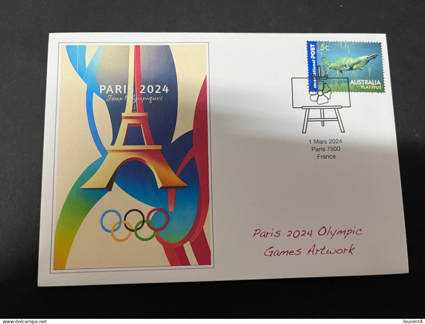 9-3-2024 (2 Y 33) Paris Olympic Games 2024 - 3 (of 12 Covers Series) For The Paris 2024 Olympic Games Artwork - Eté 2024 : Paris