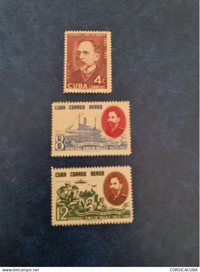 CUBA  NEUF  1955   GENERAL  EMILIO  NUNEZ  RODRIGUEZ   //  PARFAIT  ETAT  //  1er  CHOIX  // - Unused Stamps