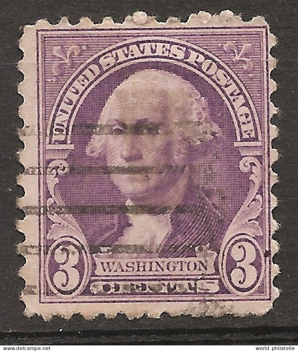 Etats-Unis D'Amérique USA 1932 N° 313 O Portrait, Gilbert Stuart, Président George Washington Indépendance Escalavagiste - Gebruikt
