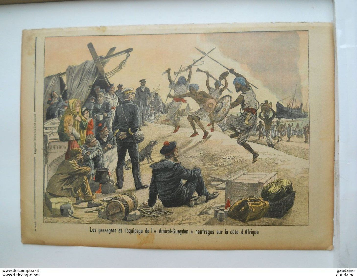 LE PETIT JOURNAL N°673 - 11 OCTOBRE 1903 - ROI D'ITALIE VICTOR EMMANUEL III - NAUFRAGE DE L'AMIRAL GUEYDON EN AFRIQUE - Le Petit Journal