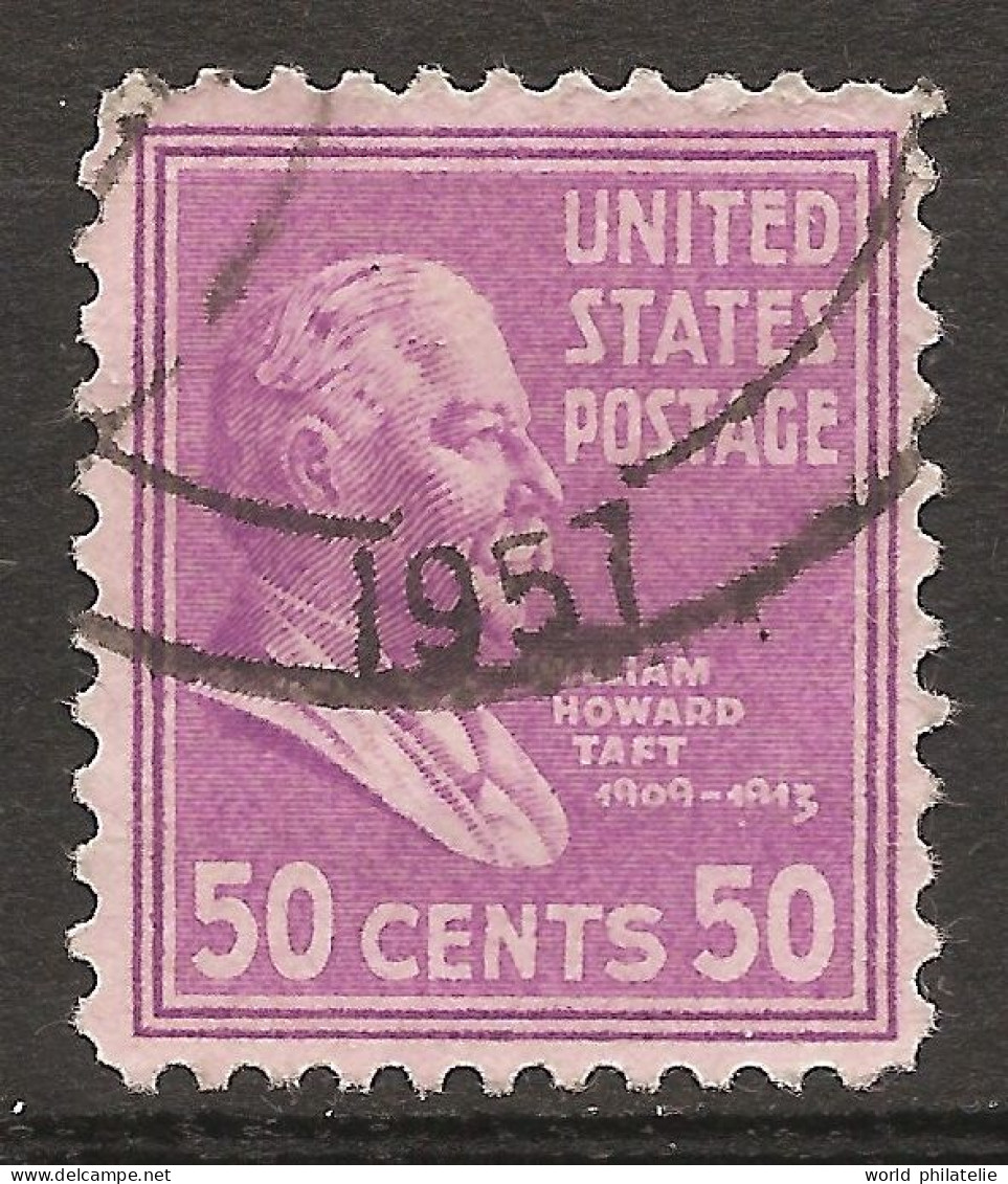 Etats-Unis D'Amérique USA 1938 N° 396 O Président, Cour Suprême, William Howard Taft, Républicain, Nicaragua, Dollar - Used Stamps