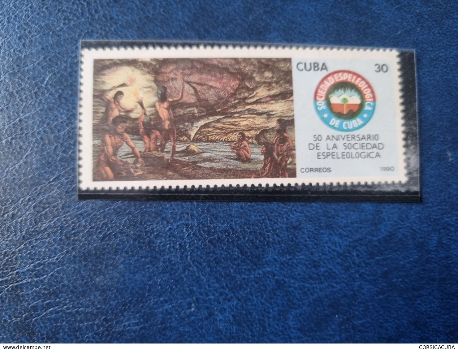 CUBA  NEUF  1990   SOCIEDAD  ESPELEOLOGICA  //  PARFAIT  ETAT  //  1er  CHOIX  // - Unused Stamps