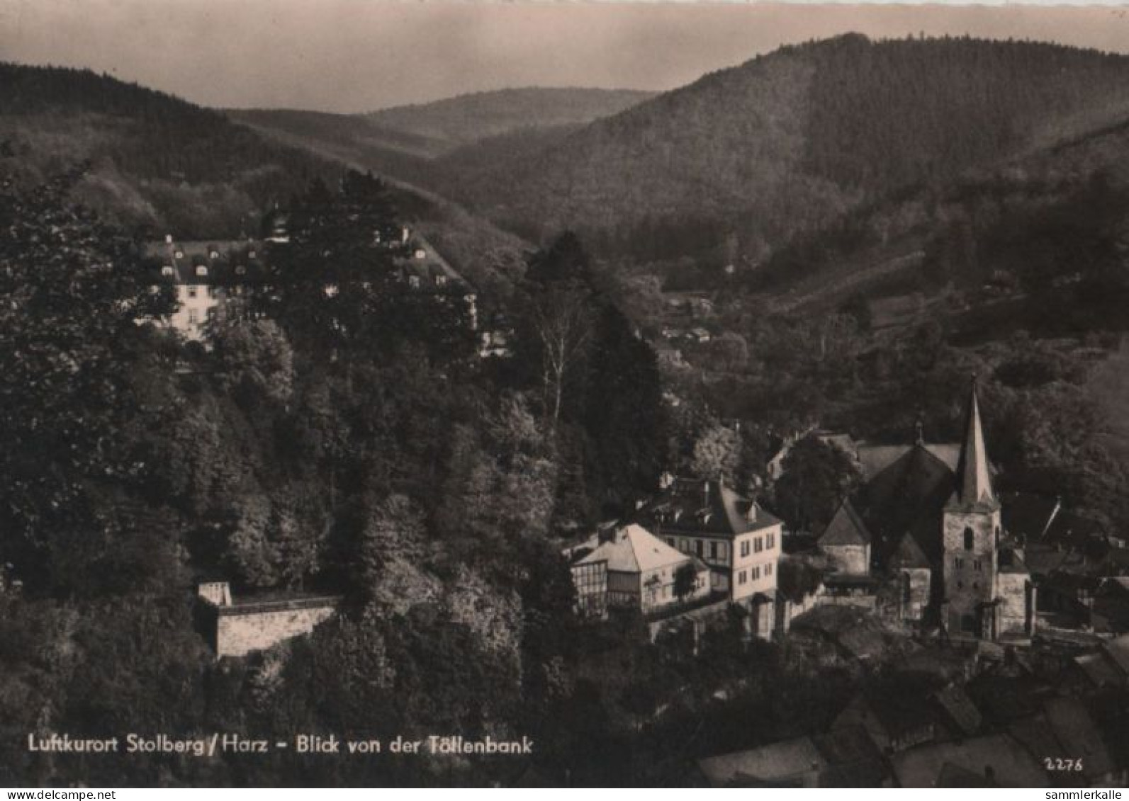 111070 - Stolberg - Blick Von Der Töllenbank - Stolberg (Harz)