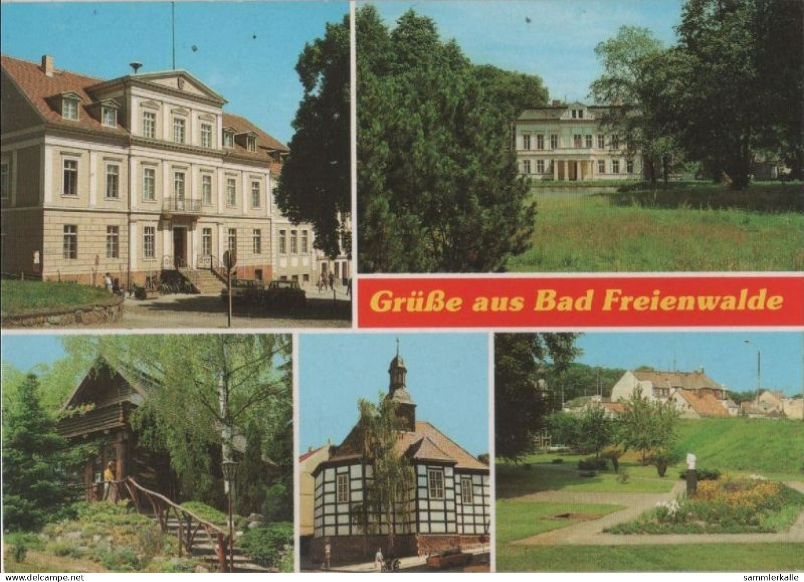 102640 - Bad Freienwalde - U.a. Albert-Schweitzer-Platz - Ca. 1985 - Bad Freienwalde