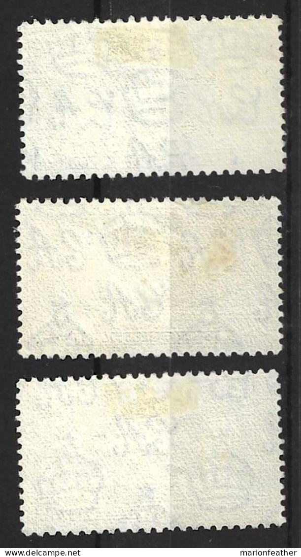 CANADA.." NEWFOUNDLAND."...KING GEORGE VI..(1936-52.)....OMNIBUS.....CORONATION SET OF 3.. , .....USED........ - Unused Stamps