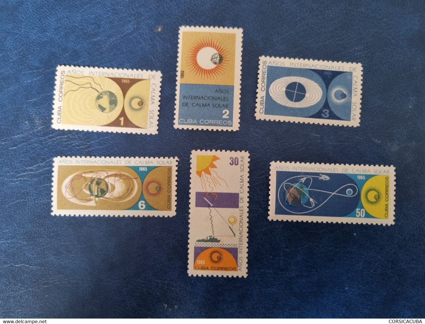 CUBA  NEUF  1965   EL  SOL  EN  CALMA   //  PARFAIT  ETAT // 1er  CHOIX // - Unused Stamps