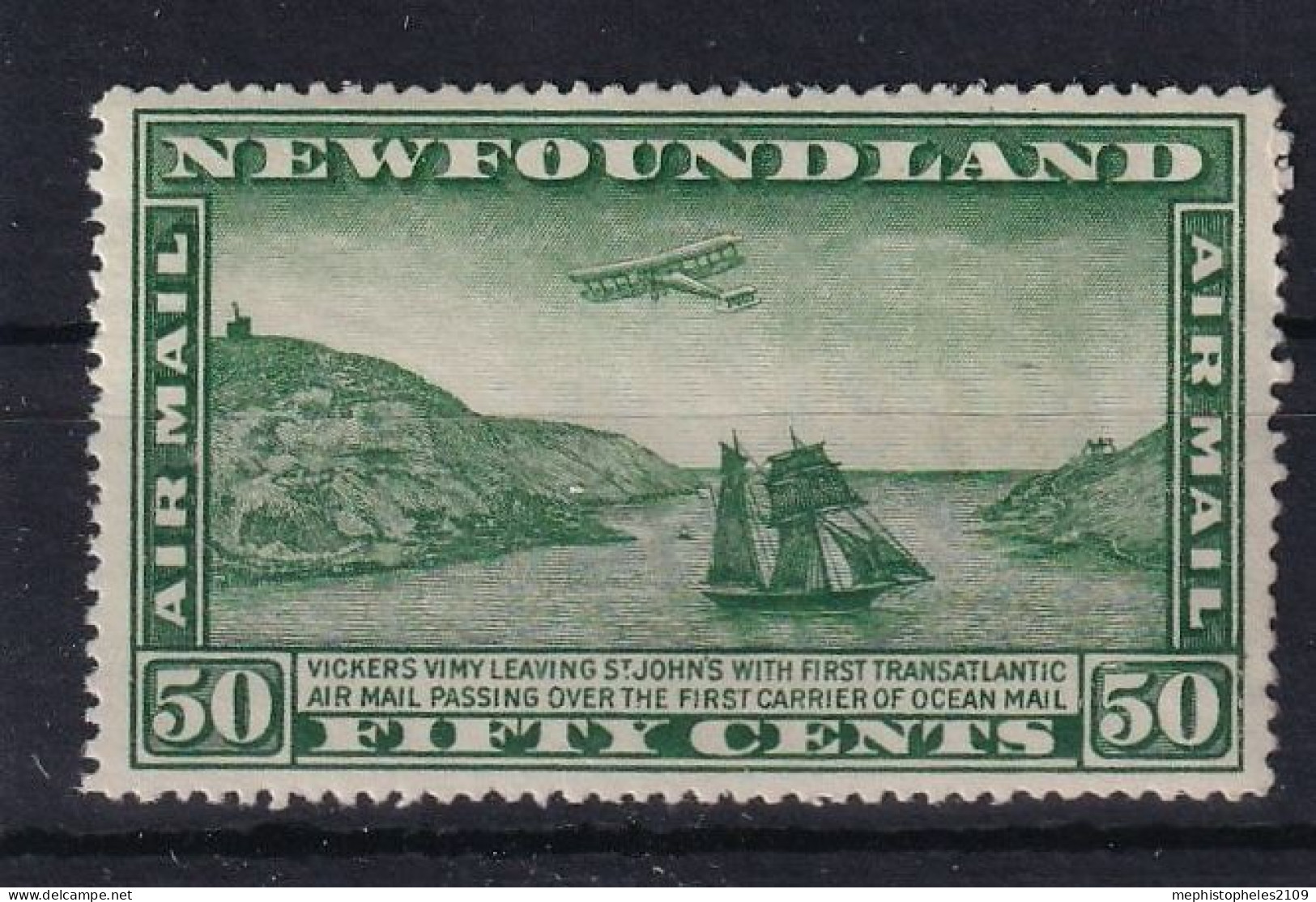 NEWFOUNDLAND 1931 - MNH - Sc# C7 - Air Mail - 1908-1947