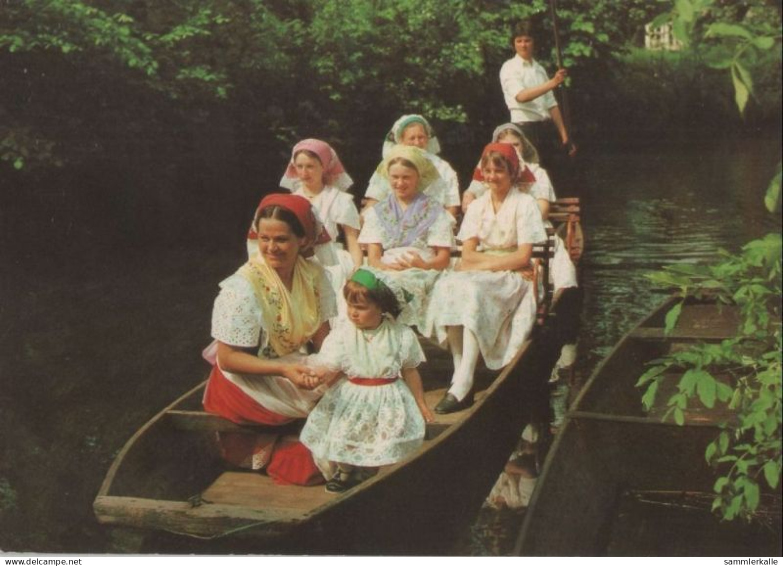 107775 - Lübbenau-Leipe - Niedersorbische Festtracht - Luebbenau