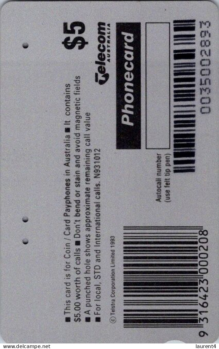 9-3-2024 (Phonecard) Wine Bottle - $ 5.00 - Phonecard - Carte De Téléphoone (1 Card) - Australie