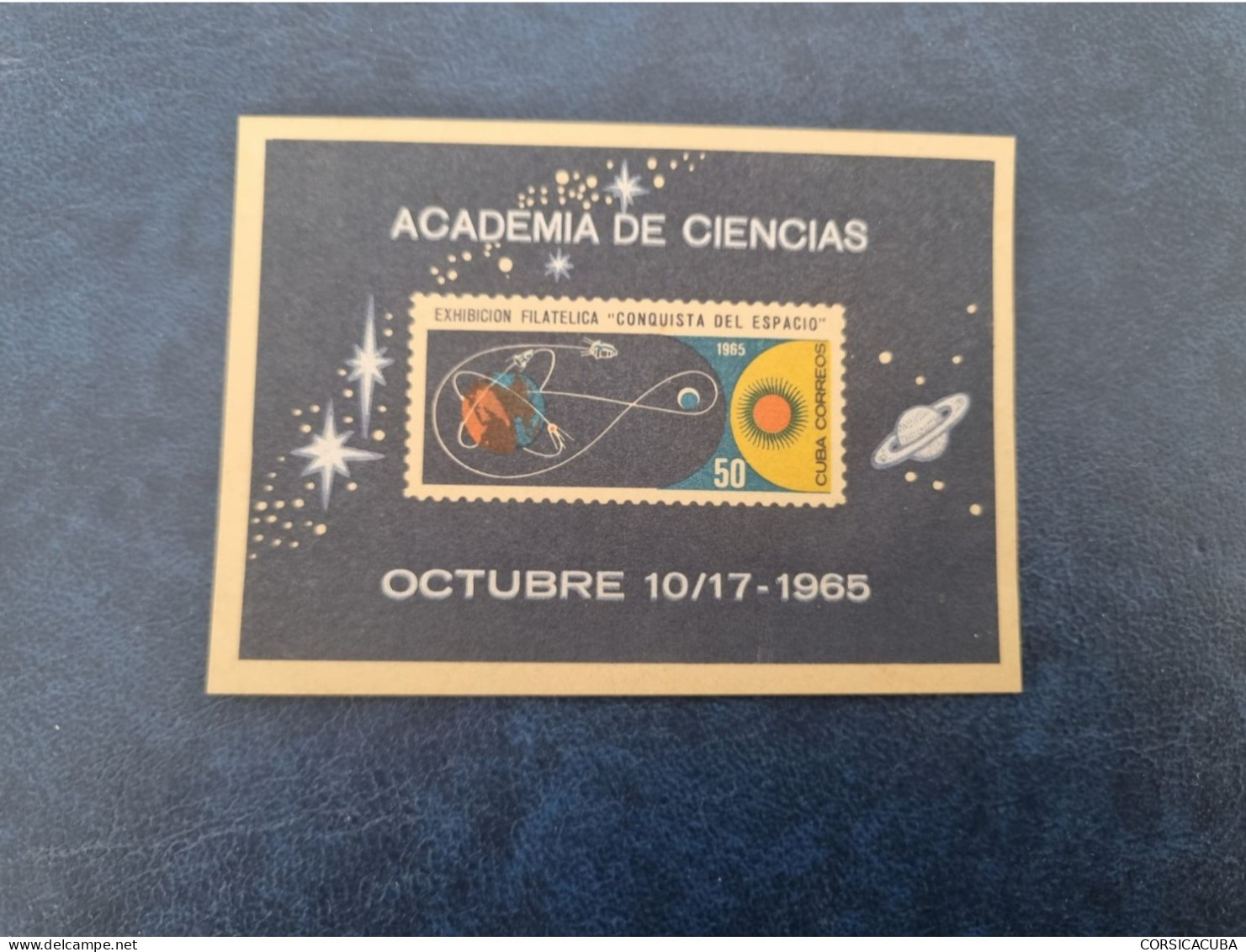 CUBA  NEUF  1965   HB  CONQUISTA  DEL  ESPACIO   //  PARFAIT  ETAT  //  1er  CHOIX  // - Unused Stamps