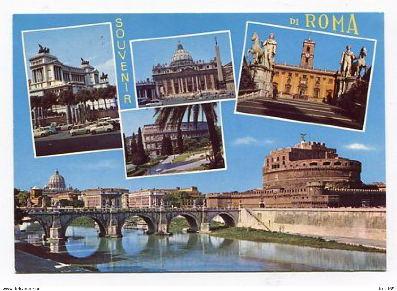 AK 207233 ITALY - Roma - Panoramische Zichten, Meerdere Zichten