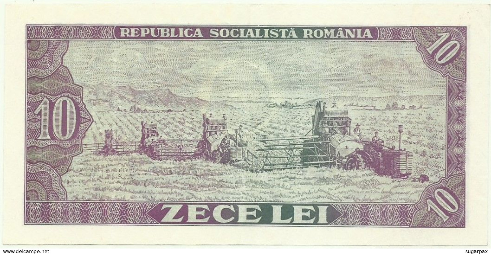 ROMANIA - 10 Lei - 1966 - Pick 94 - Série A. 0195 - Rumänien