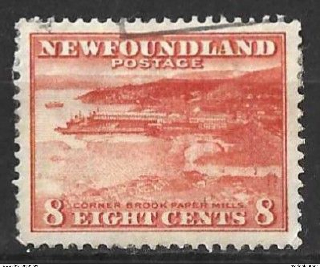 CANADA.." NEWFOUNDALAND.."....KING GEORGE V..(1910-36.)..." 1932..."....8c.....SG227.....USED.... - 1908-1947