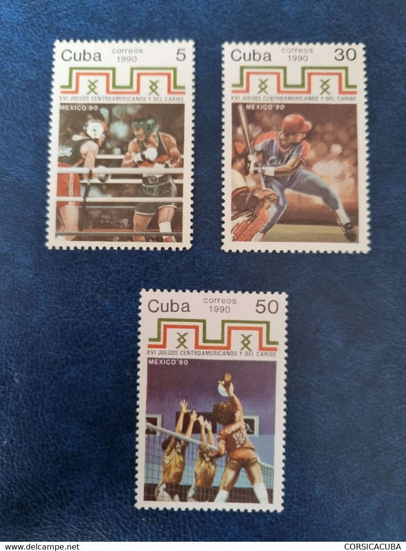 CUBA  NEUF  1990    JUEGOS  CENTROAMERICANOS  //  PARFAIT  ETAT //  1er  CHOIX // - Unused Stamps