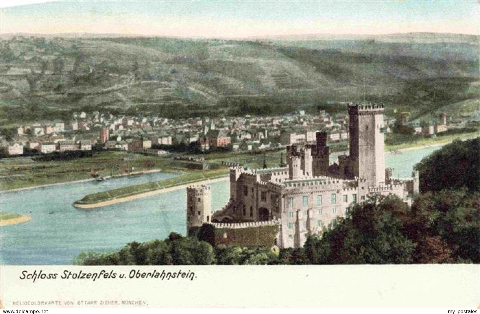 73963358 Oberlahnstein_Lahnstein Schloss Stolzenfels Am Rhein - Lahnstein