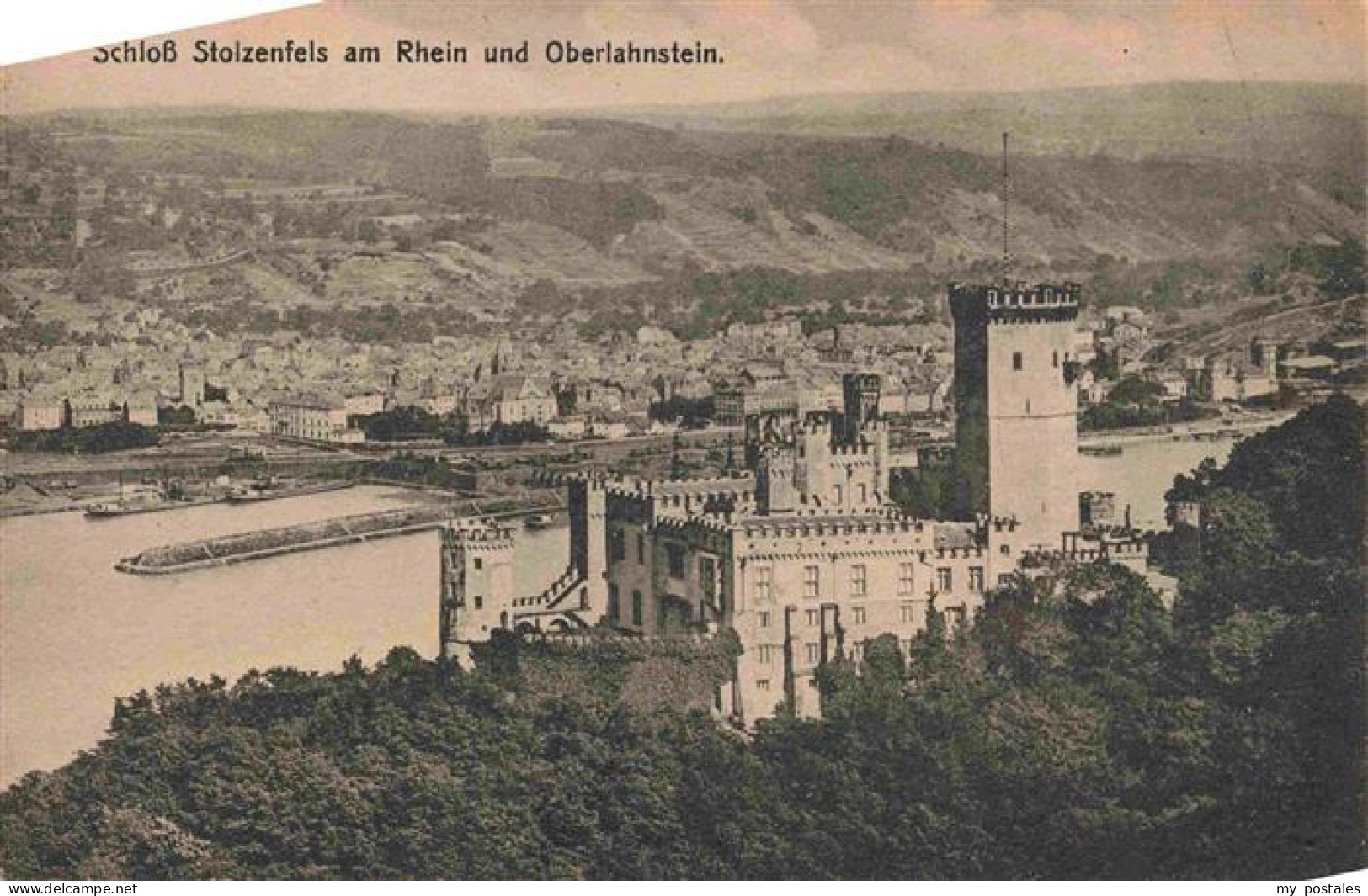 73963354 Oberlahnstein_Lahnstein Schloss Stolzenfels Am Rhein - Lahnstein