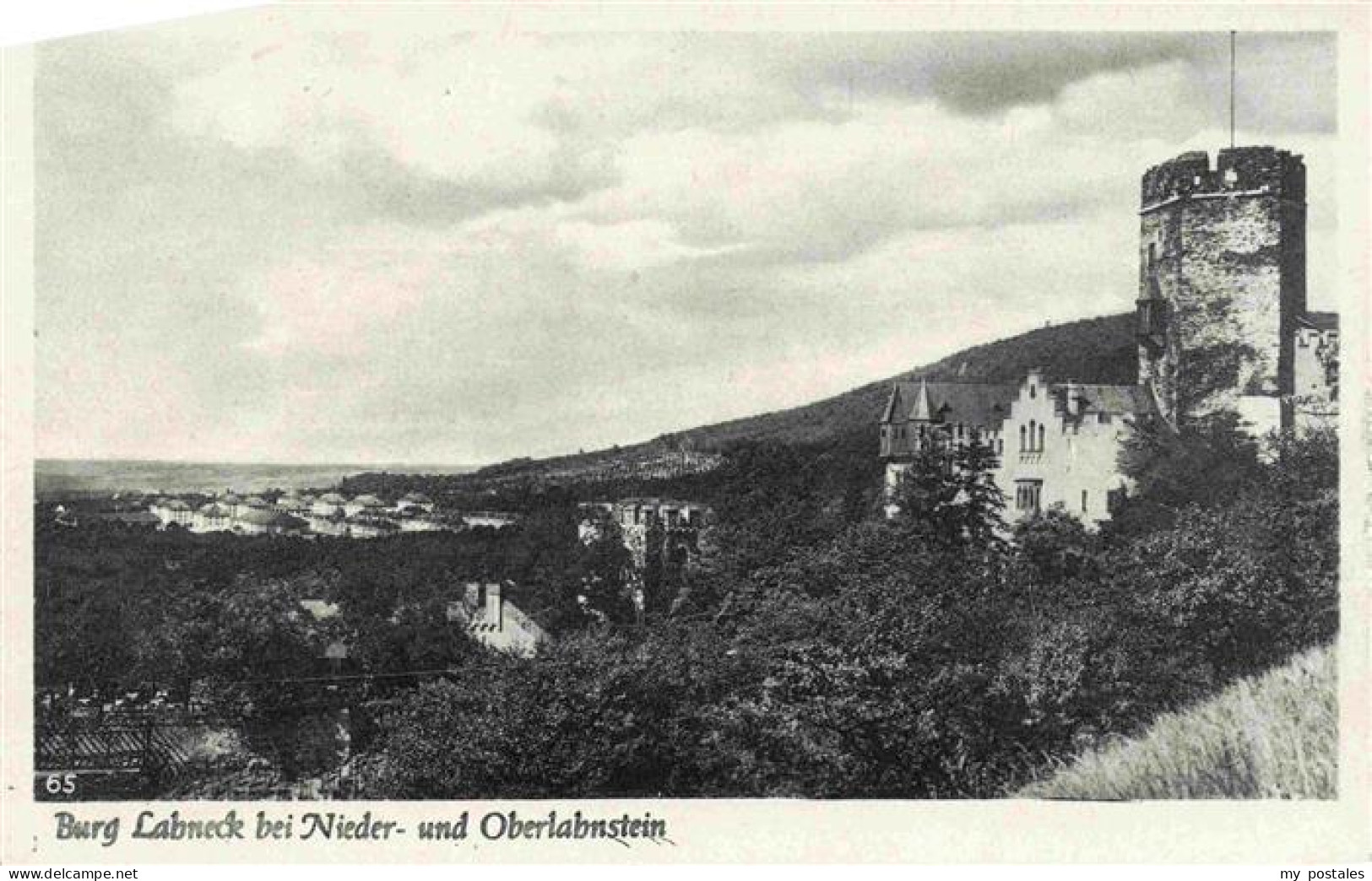 73963345 Niederlahnstein_Lahnstein Burg Lahneck - Lahnstein