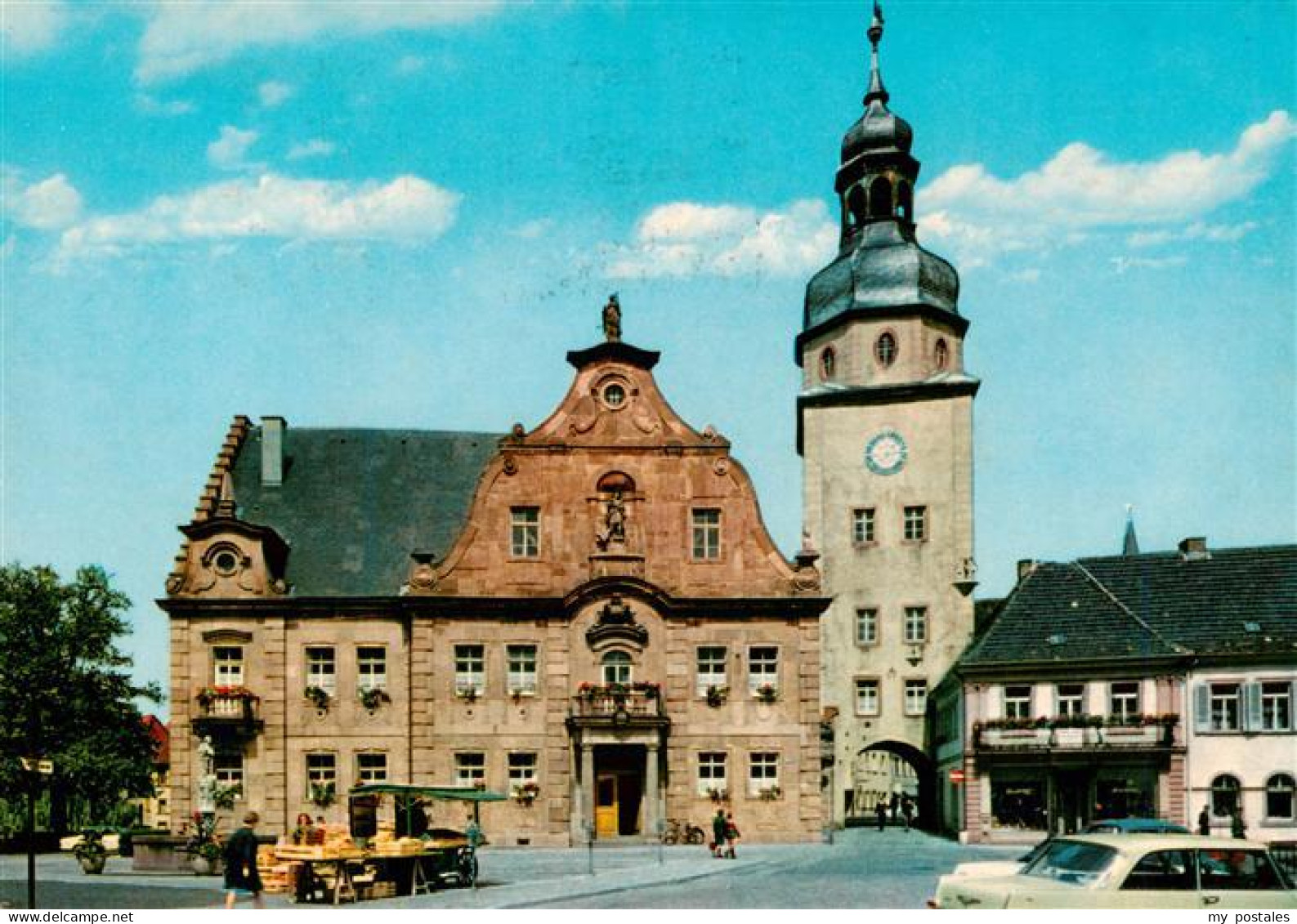 73923235 Ettlingen Rathaus Mit Rathausturm - Ettlingen