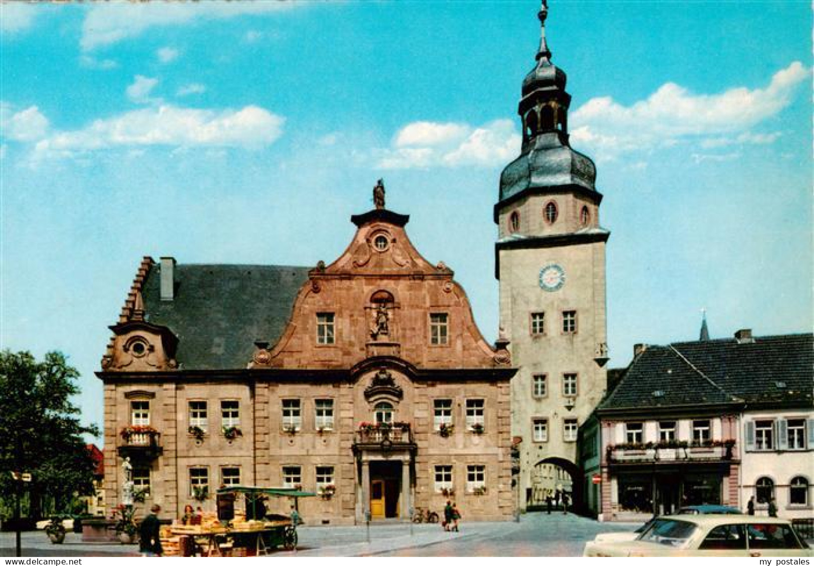 73923222 Ettlingen Rathaus Marktplatz - Ettlingen