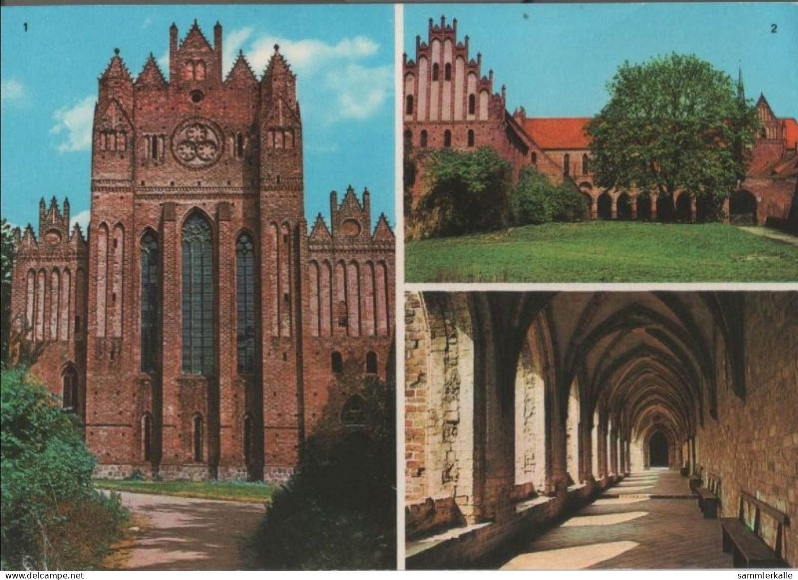 42692 - Chorin - Kloster, U.a. Westgiebel - 1981 - Chorin