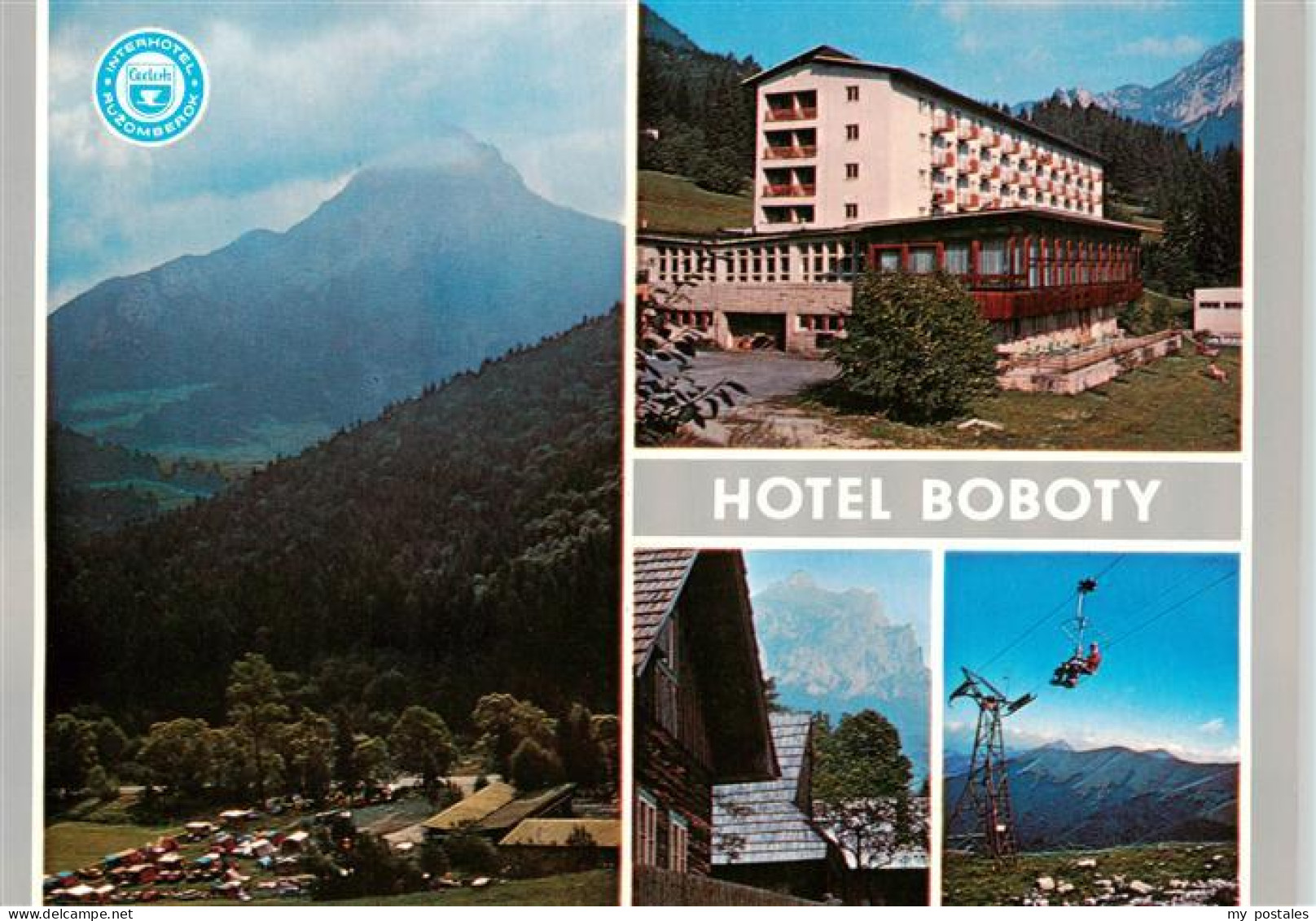 73882075 Mala Fatra Kleine Fatra SK Autocamping Hotel Boboty Ludova Architektura - Slovaquie