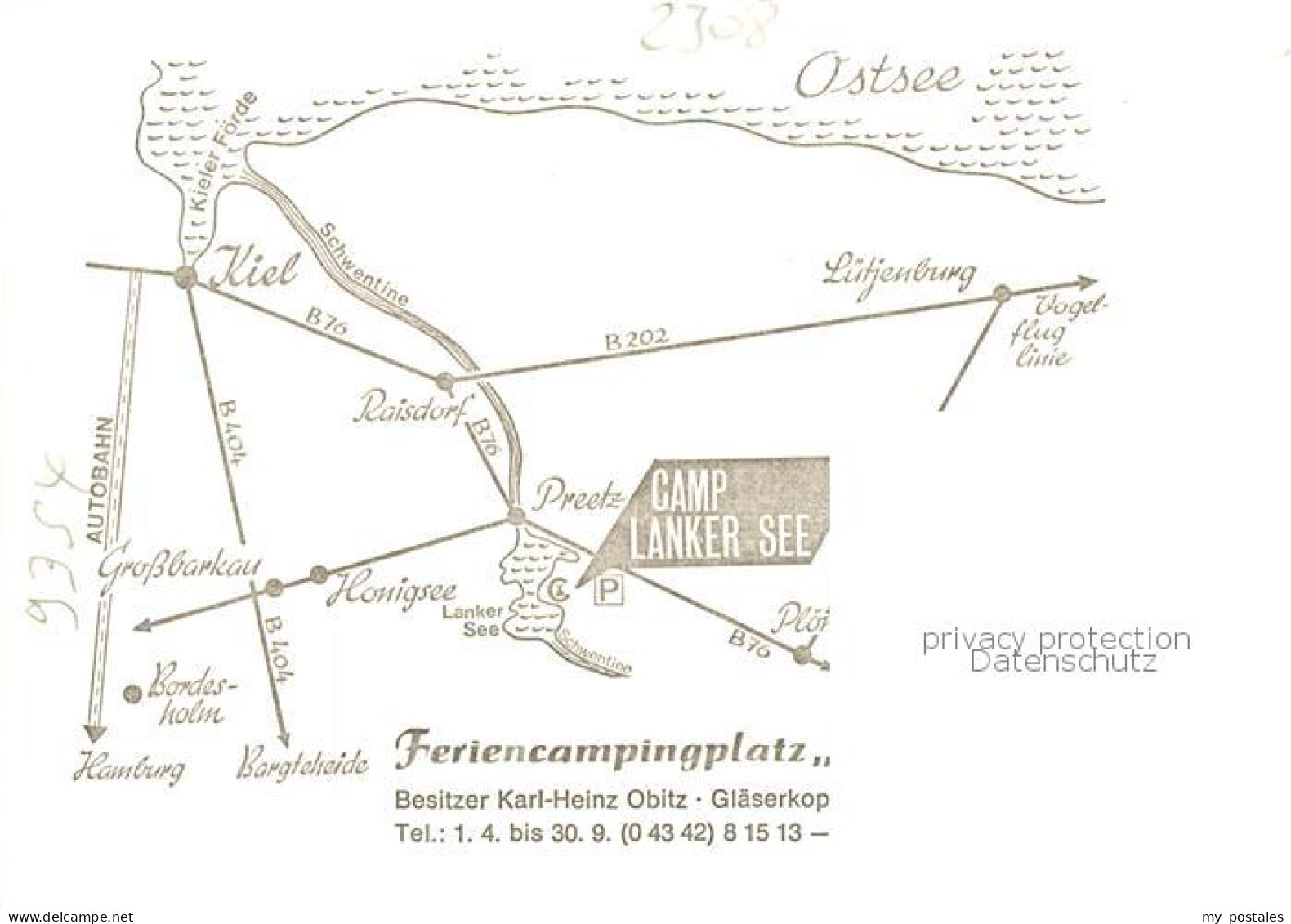 73848239 Preetz Holstein Feriencampingplatz Camp Lanker See Details Preetz Holst - Preetz