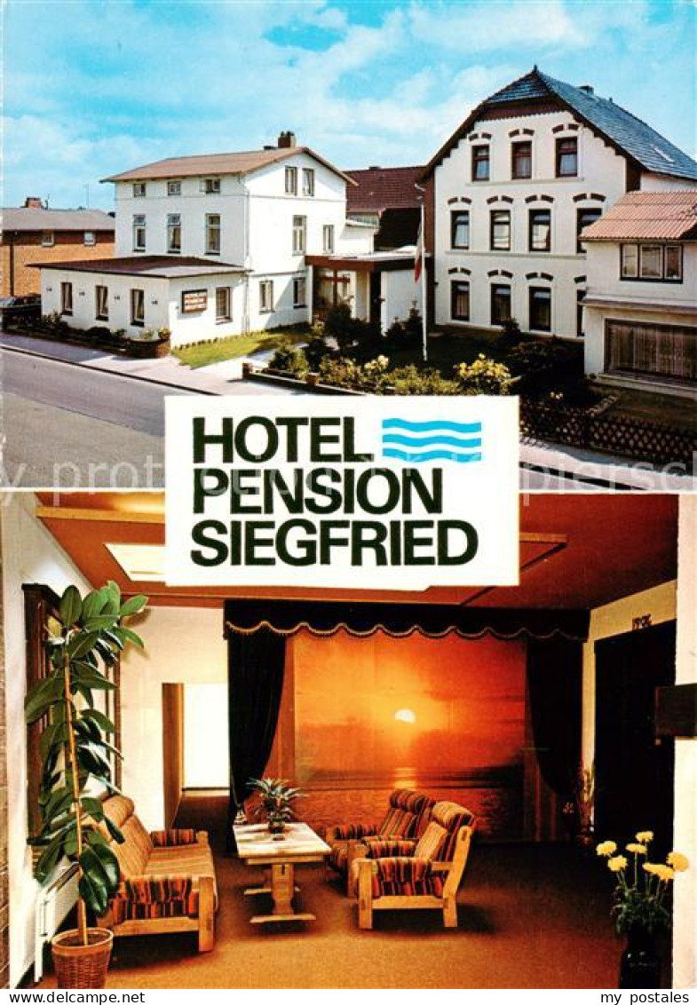 73848223 Buesum Nordseebad Hotel Pension Siegfried Gaststube Buesum Nordseebad - Buesum