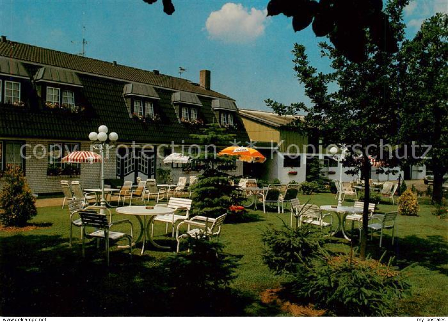 73848206 Ahrensburg Hotel Restaurant Reitstall Ahrensfelder Hof Gartenterrasse A - Ahrensburg
