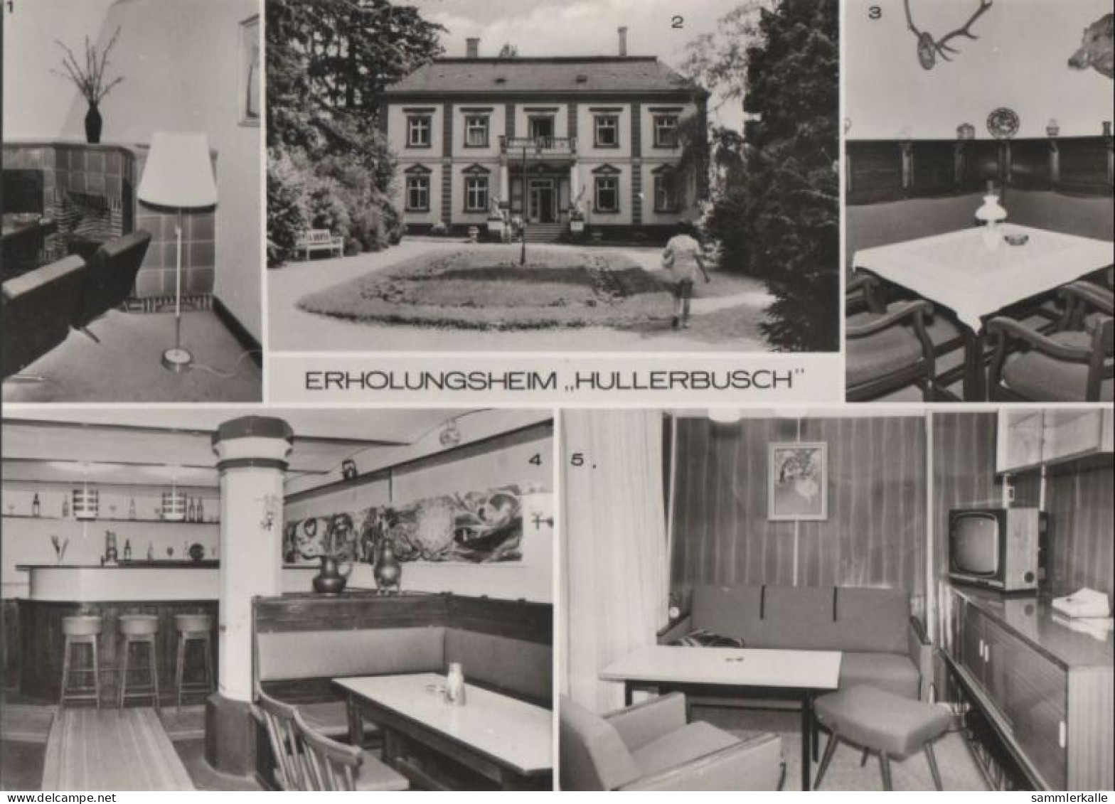 81600 - Feldberger Seenlandschaft-Carwitz - Erholungsheim Hullerbusch, U.a. Bar - 1979 - Neubrandenburg