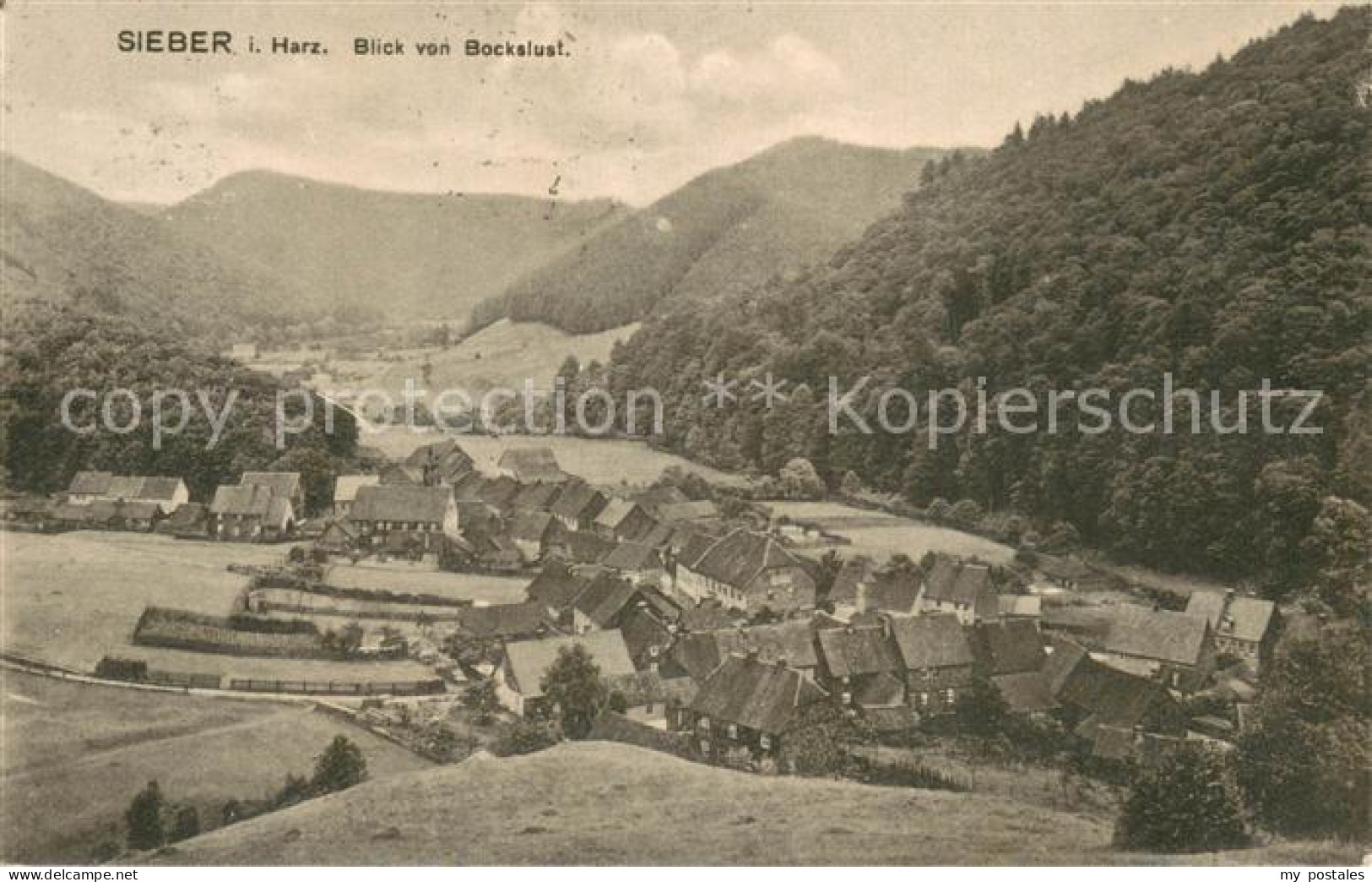 73776461 Sieber Panorama Blick Von Bockslust Sieber - Herzberg