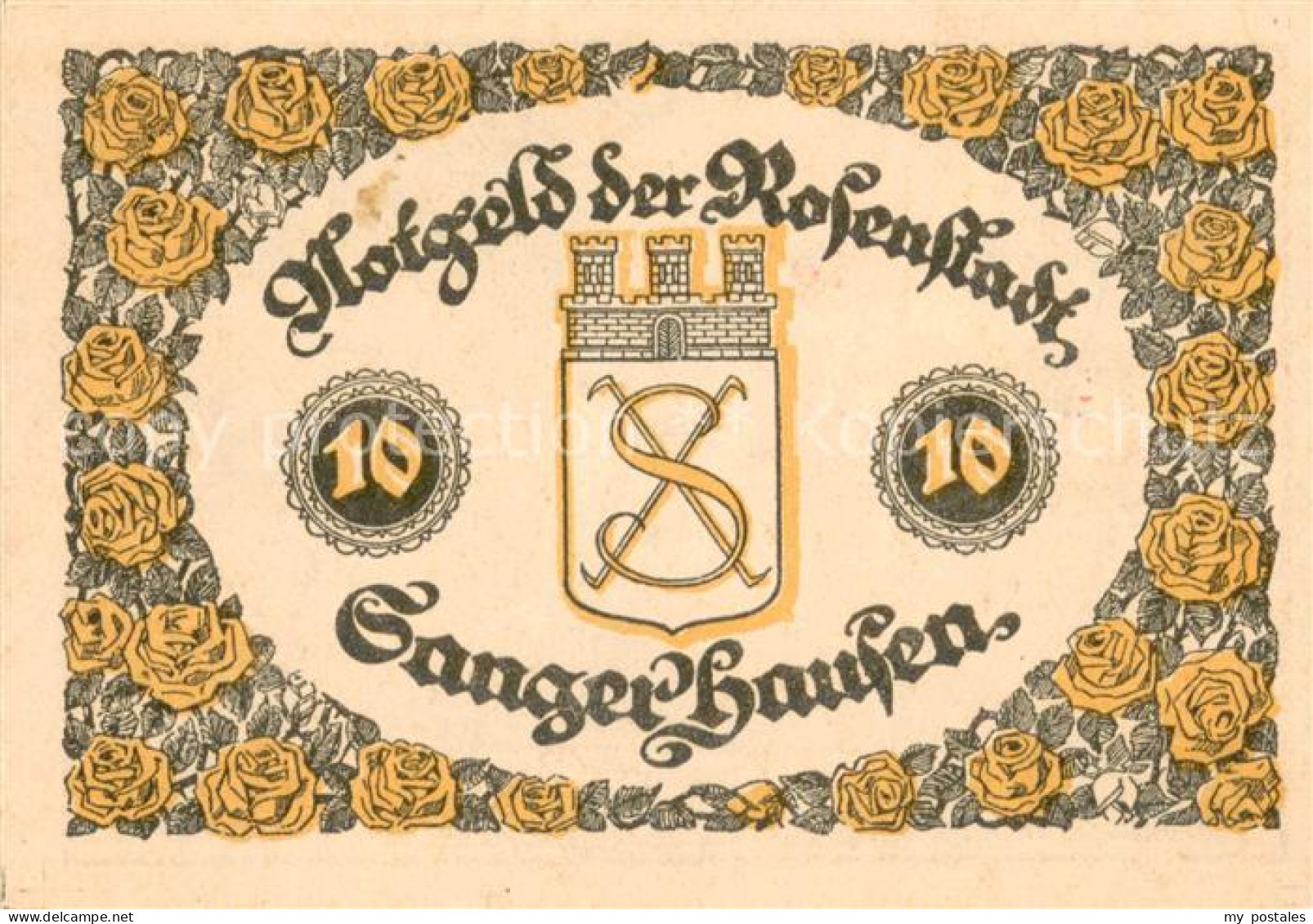 73776394 Sangerhausen Suedharz 10 Pfennig Notgeld Sangerhausen Suedharz - Sangerhausen