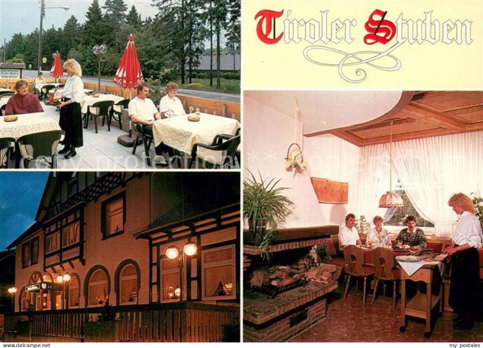 73776336 Osterode Harz Hotel-Restaurant Tiroler Stuben Innen- U. Aussenansicht O - Osterode
