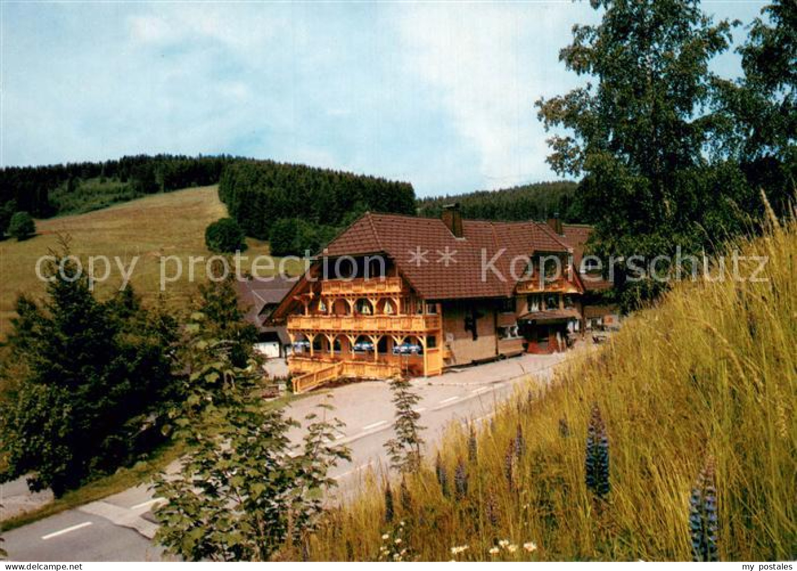 73776311 Schluchsee Gasthof-Hotel Hirschen M. Gaestehaus Talblick Aussenansicht  - Schluchsee