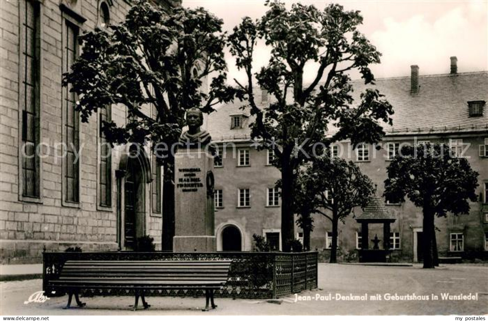 73328385 Wunsiedel Jean Paul Denkmal Geburtshaus Wunsiedel - Wunsiedel