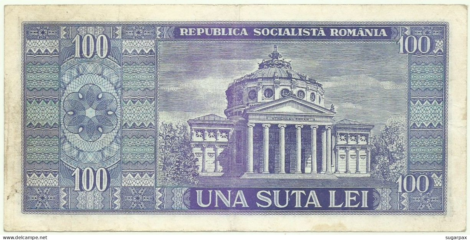 ROMANIA - 100 Lei - 1966 - Pick 97 - Série E. 0089 - Roemenië