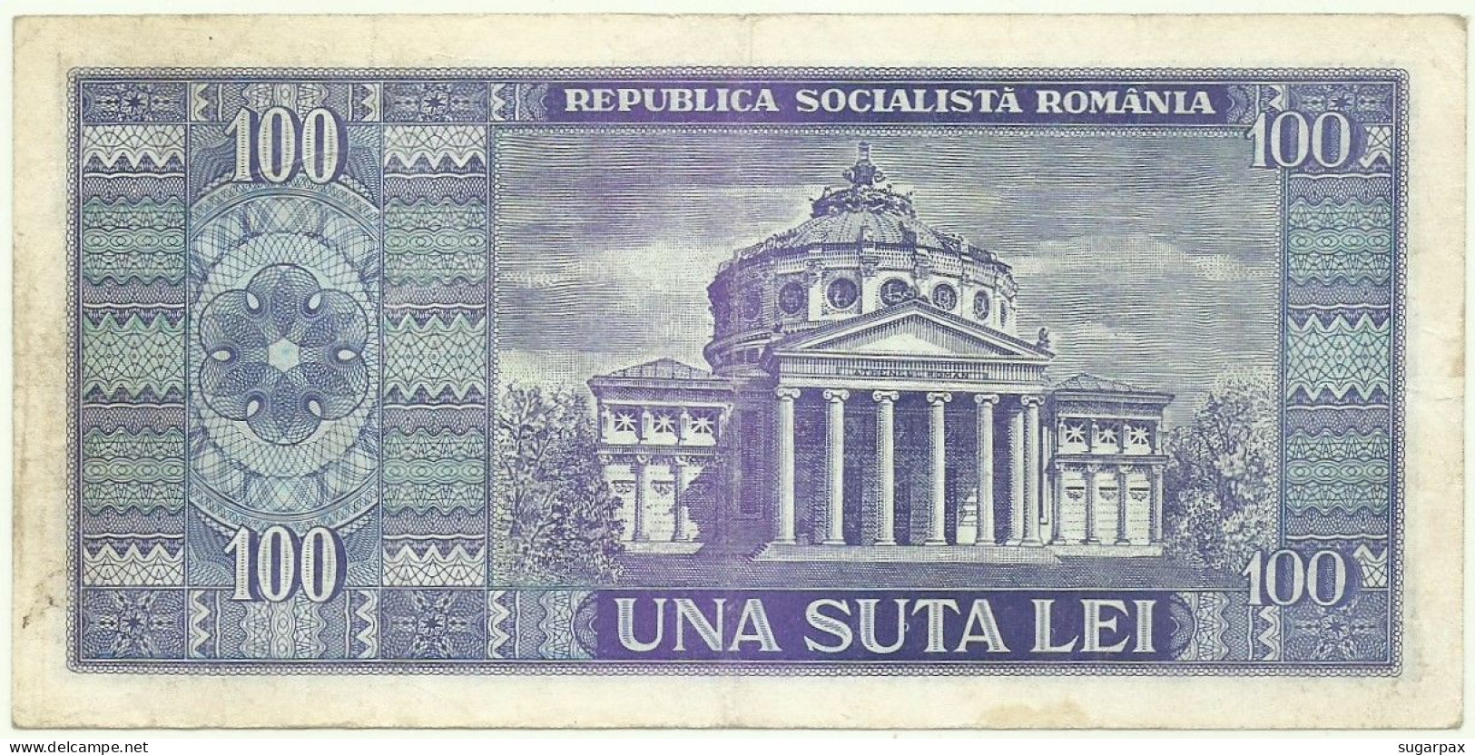 ROMANIA - 100 Lei - 1966 - Pick 97 - Série E. 0089 - Rumänien